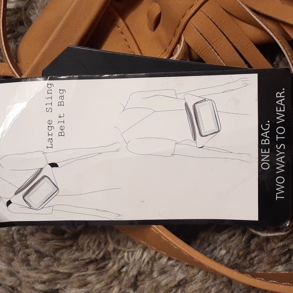 brand new fringe sling bag ( fanny pack ) I have one and I use as sling bag. - Picture 5 of 6